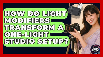 How Do Light Modifiers Transform A One-light Studio Setup? - Image Review Studio
