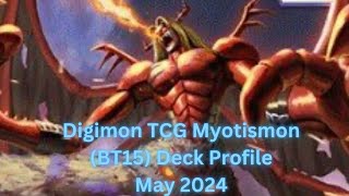 Digimon TCG Myotismon (BT15) Deck Profile May 2024