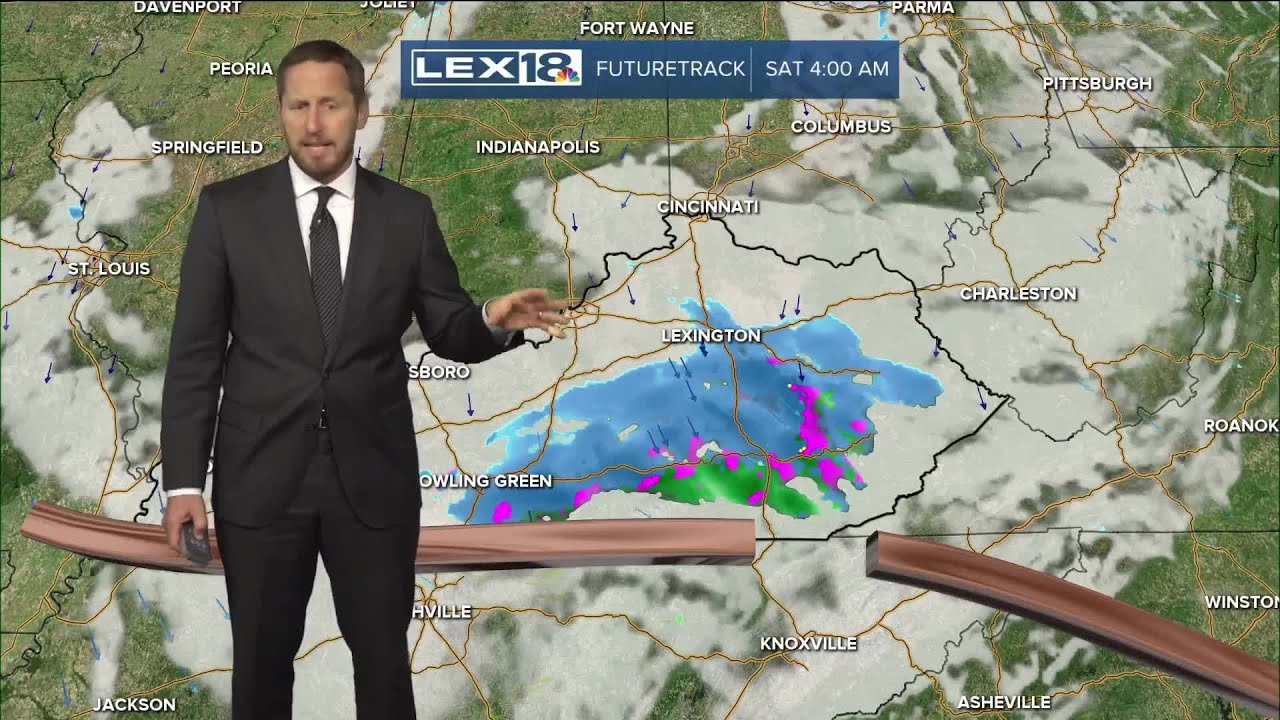 Showers and Storms on the Rise Thursday - YouTube