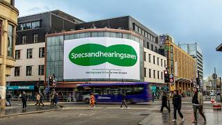 Specsavers - Central Station Banner - Glasgow