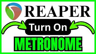 How To TURN ON METRONOME In REAPER (QUICK & EASY) 2026