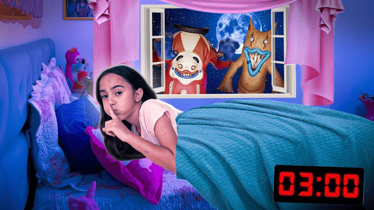 OS MONSTROS DA JANELA INVADIRAM A MINHA CASA - THE CREEPS NO ROBLOX - BELINHA GAMES!