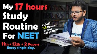 The *Extreme* NEET Timetable that Changed My Life  Do or Die | Anuj Pachhel