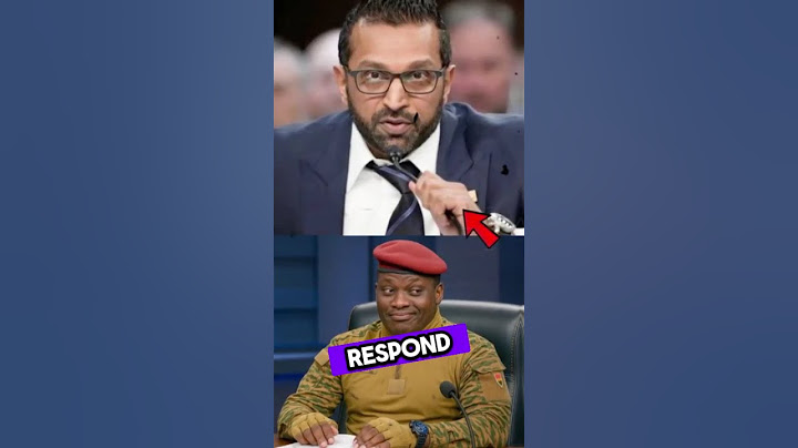 Kash Patel calls Ibrahim Traore inadequate _ Then he gives a devastating response