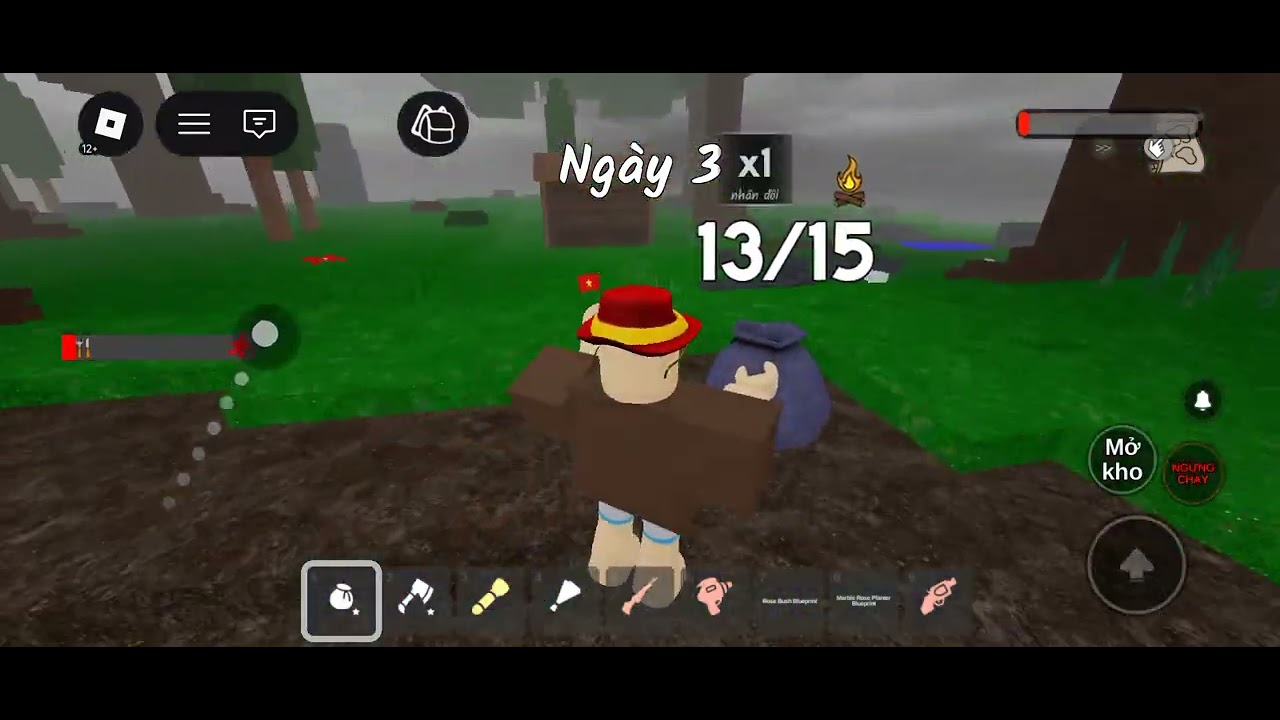 Thử thách chơi 99 đêm trong rừng nhưng noob có lệnh của admin để troll ku py cute nhất