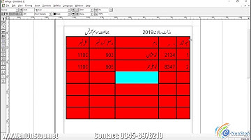 Lesson 6 - Inpage Urdu learning tutorials - Hindi/Urdu