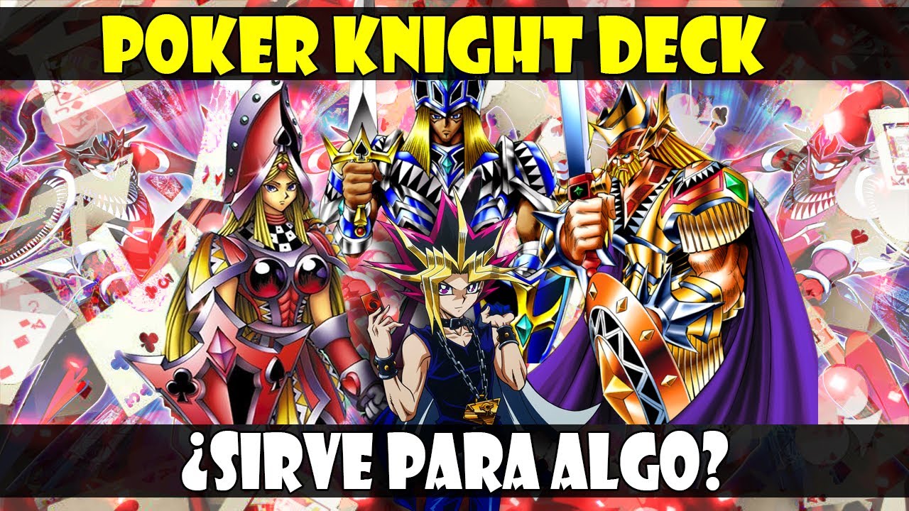 *NUEVO* POKER KNIGHTS/CABALLEROS DEL PODER DECK ¿SIRVEN PARA ALGO QUE