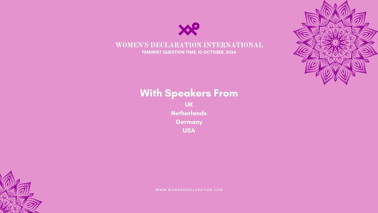 Feminist Question Time 10 October 2024 [COMPLETE WEBINAR] #WDI #FQT