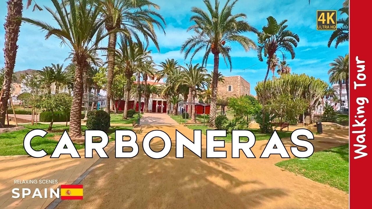 Carboneras, Almería 🇪🇸 | El Paraíso Secreto del Cabo de Gata 🌊 4K Walking Tour