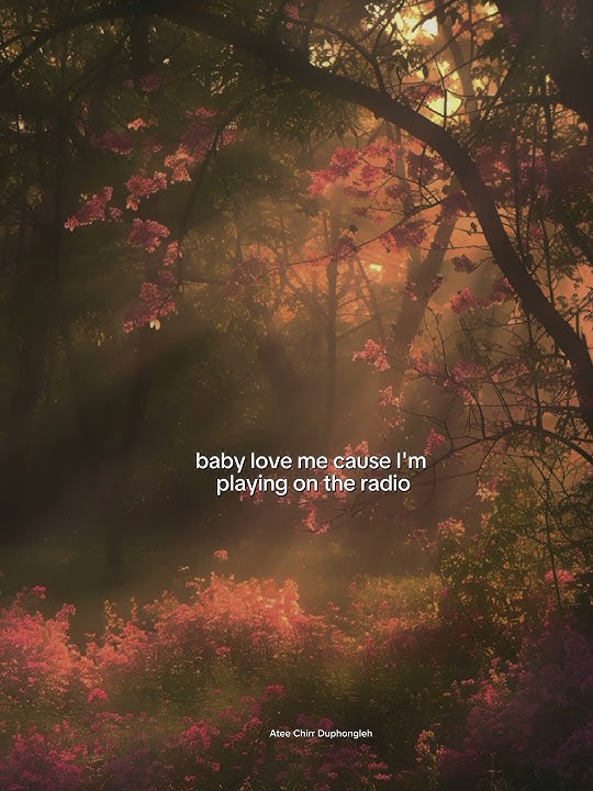 Radio ||Lana Del Rey || Lyrics video #ateechirrduphongleh #lyricvideo