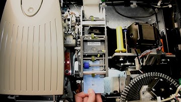ExpressCard 2000 Transport Roller Cleaning