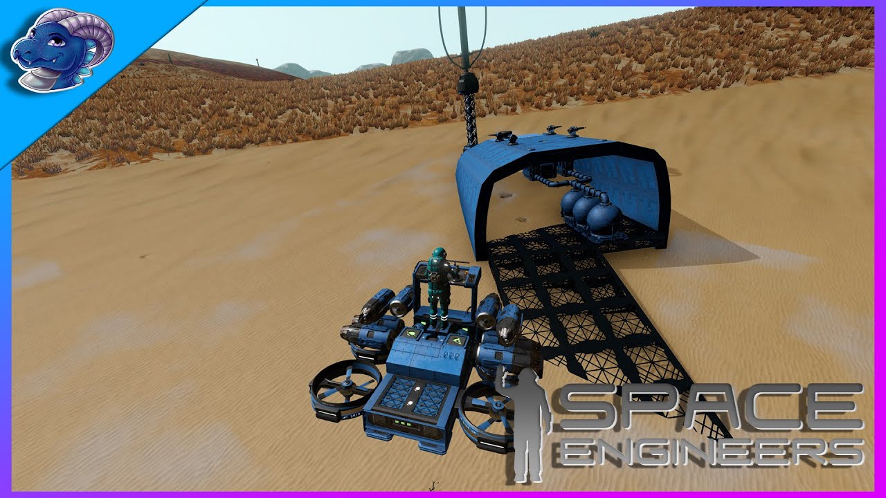 Just My Luck Mk2 Sheltering an Explosion Away Space Engineers Ep 43 ...
