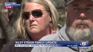 Update on missing University of Missouri student Riley Strain