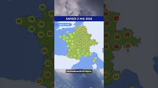 Weather forecast for Saturday 2nd to Monday 4th May 2026