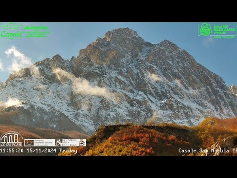 Gran Sasso Massif Panorama live cam preview