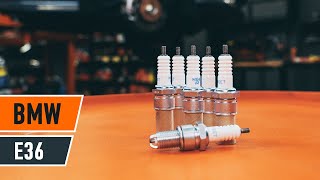 Watch the video guide on BMW 3 (E36) Spark plug set replacement