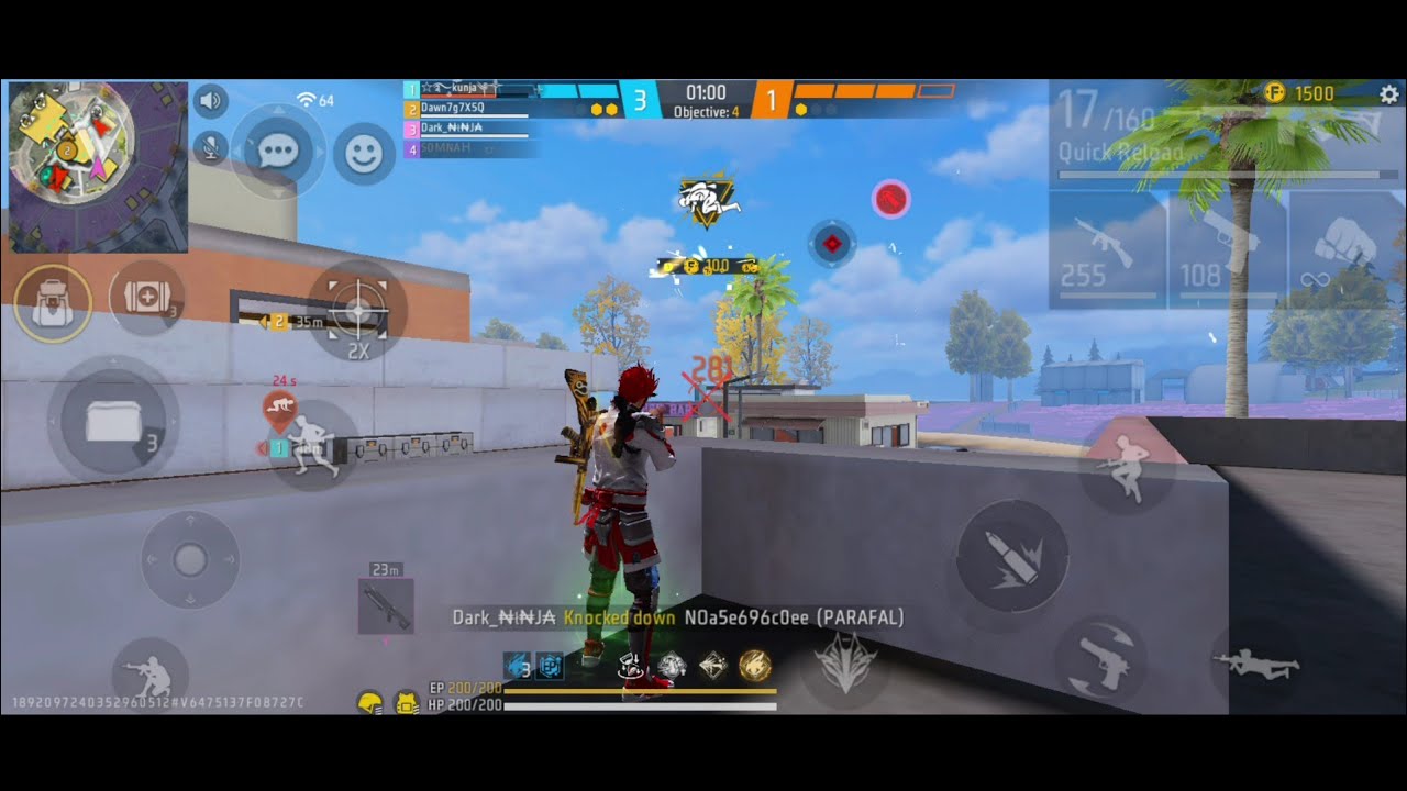 Clash Squad Showdown : 4vs4 Clutch shots || CS -01 - YouTube