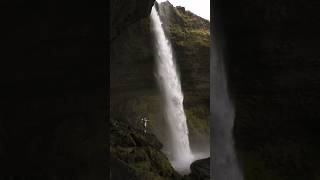 CHASING WATERFALLS IN ICELAND 🇮🇸 #icelandtravel #iceland #shorts #travel