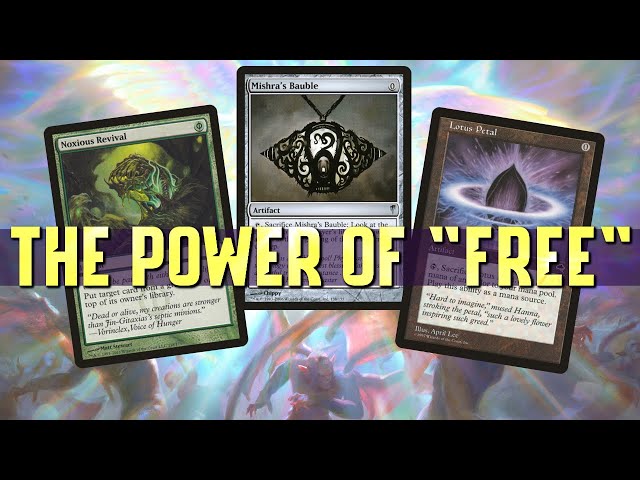 best 0 cost cards mtg 10 Zero-Cost Commander Spells YOU Should Consider (that Aren't Mana Crypt) you lose the game A cycle of 0 mana