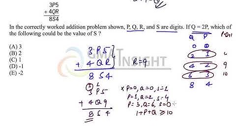 OG21 PS 143 Hard Numbers Sum