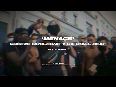 "MENACE" - FREEZE CORLEONE x ASHE 22 x GAZO x DAMSO Type Beat | Hard DARK 2020 DRILL TYPE BEAT 667