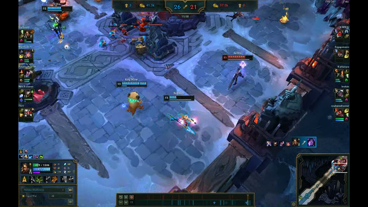 Thank god for Nidalee healing