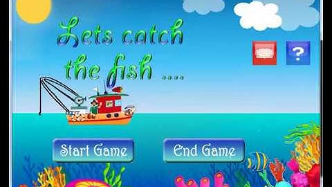 Catch the fish game (OpenGL)