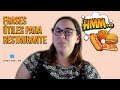 Frases útiles para Restaurantes en Español