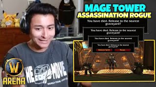 Beating the Assassination Rogue Mage Tower w/ Full Shadowlands Gear