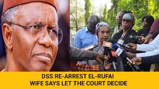 BREAKING: DSS Re-Arrest El-Rufai! Wife Cries Out El-Rufai Be Charged Let the Court Decide