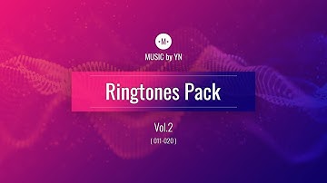 🔔 Ringtones Pack Vol.2 (Visualizer)