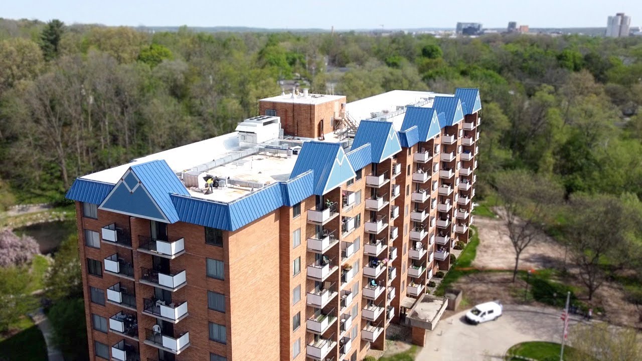 Crosstown Apartments Parapet Wall Replacement YouTube
