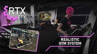 FiveM Gym Script | RTX Realistic Gym System — 23 Exercises, Gym Creator, Ownable Gyms, 2 Custom MLOs News