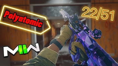 Mw2 polyatomic camo guide 22/51 (HCR 56) lmg
