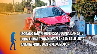 MAGETAN: One Student Dies and Another Suffers Injuries in a Car-Motorcycle Accident
