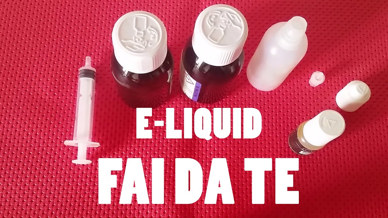 liquido sigaretta elettronica fai da te Liquidi per sigaretta elettronica FAI DA TE e-liquid