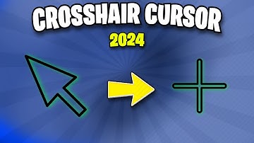 How To Get A CROSSHAIR CURSOR In Windows! (2024)
