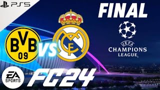 REAL MADRID VS DORTMUND - FINAL UEFA CHAMPIONS LEAGUE - GAMEPLAY - PS5