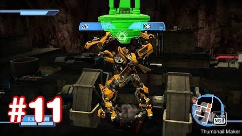 Transformers - The Game Wii gameplay walkthrough chapter 11 - Power Drain