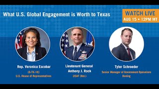 USGLC Conversation with Representative Veronica Escobar (D-TX-16)