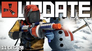 Console news! and Snowball guns | Rust Update 11th December 2020