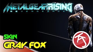 Metal Gear Rising - GRAY FOX SKIN & GAMEPLAY screenshot 5