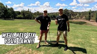 Our PERSONALISED lawn advice business explained!!! + golf competition