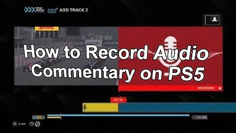How To Record Audio & Commentary on PS5 using ShareFactory