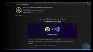Manticore Core Editor Setup With Visual Studio As The Script Editor Core Tutorials