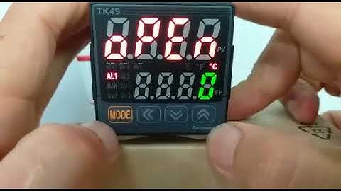 Autonics TK4 : How to change input signal to Analog  4 ~20mA (Default is Type K input)