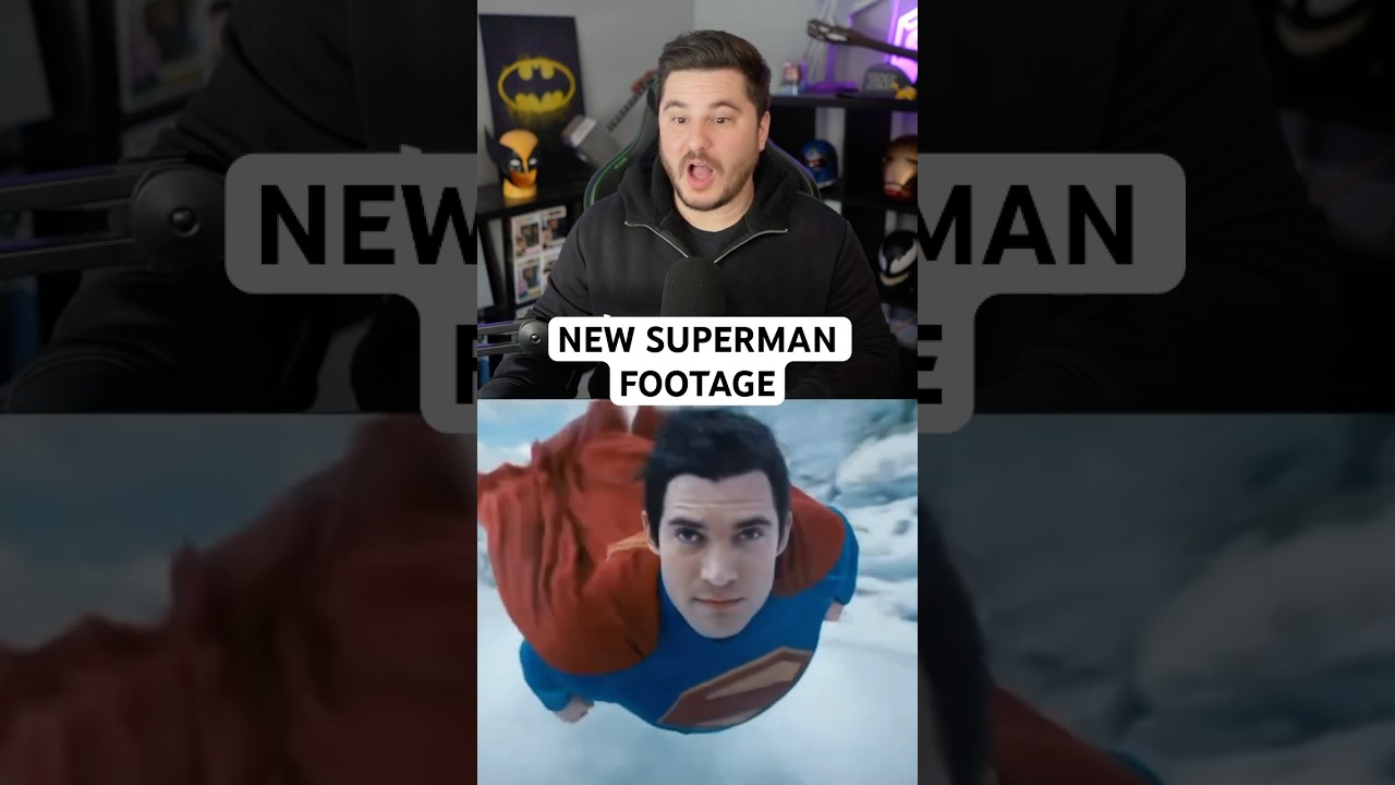 New Superman footage! #superman