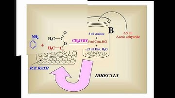 Acetylation of aniline