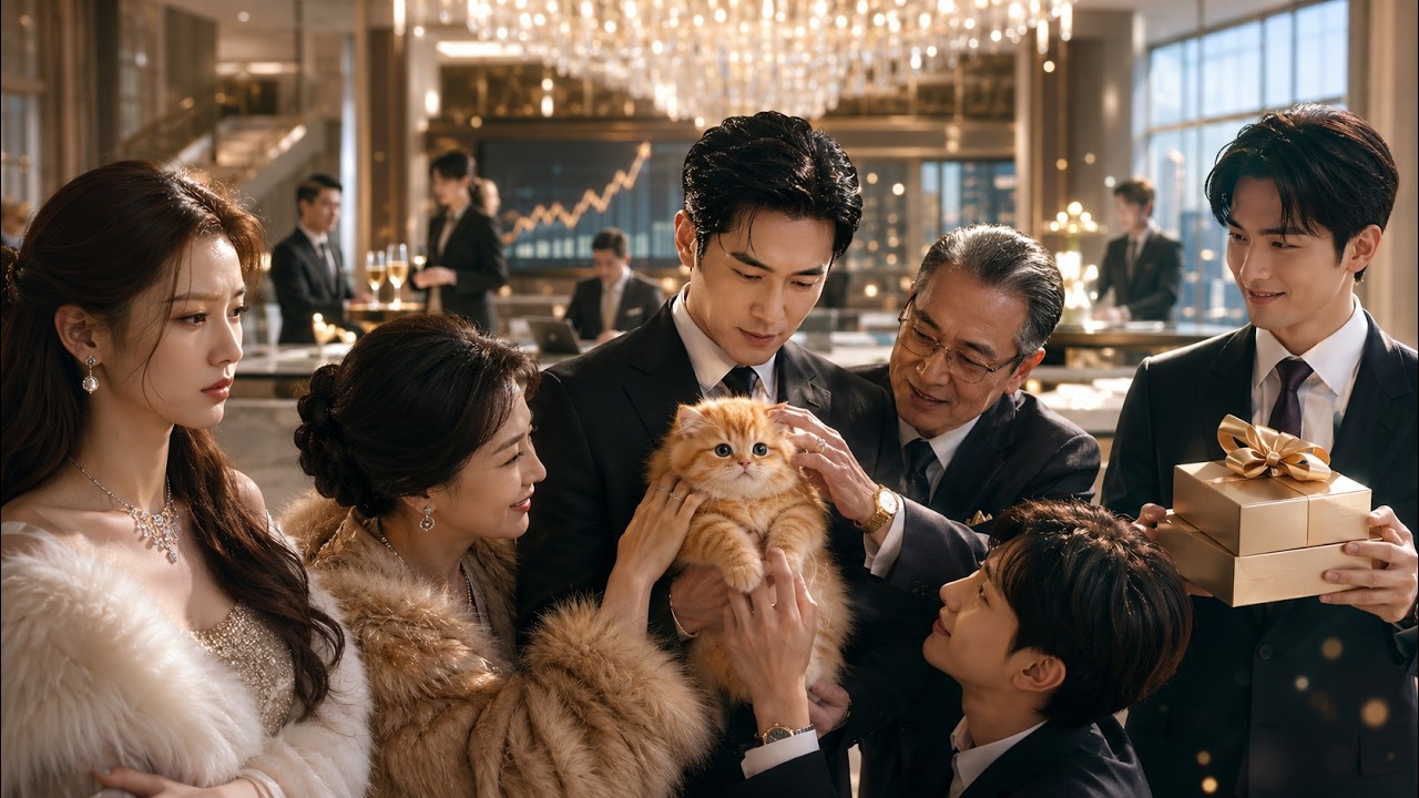 They Thought It Was Just a Cute Cat… Until It Changed Three Billion-Dollar Families’ Fate!