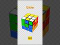 Rubik's Cube 3x3: Glider Pattern ✨